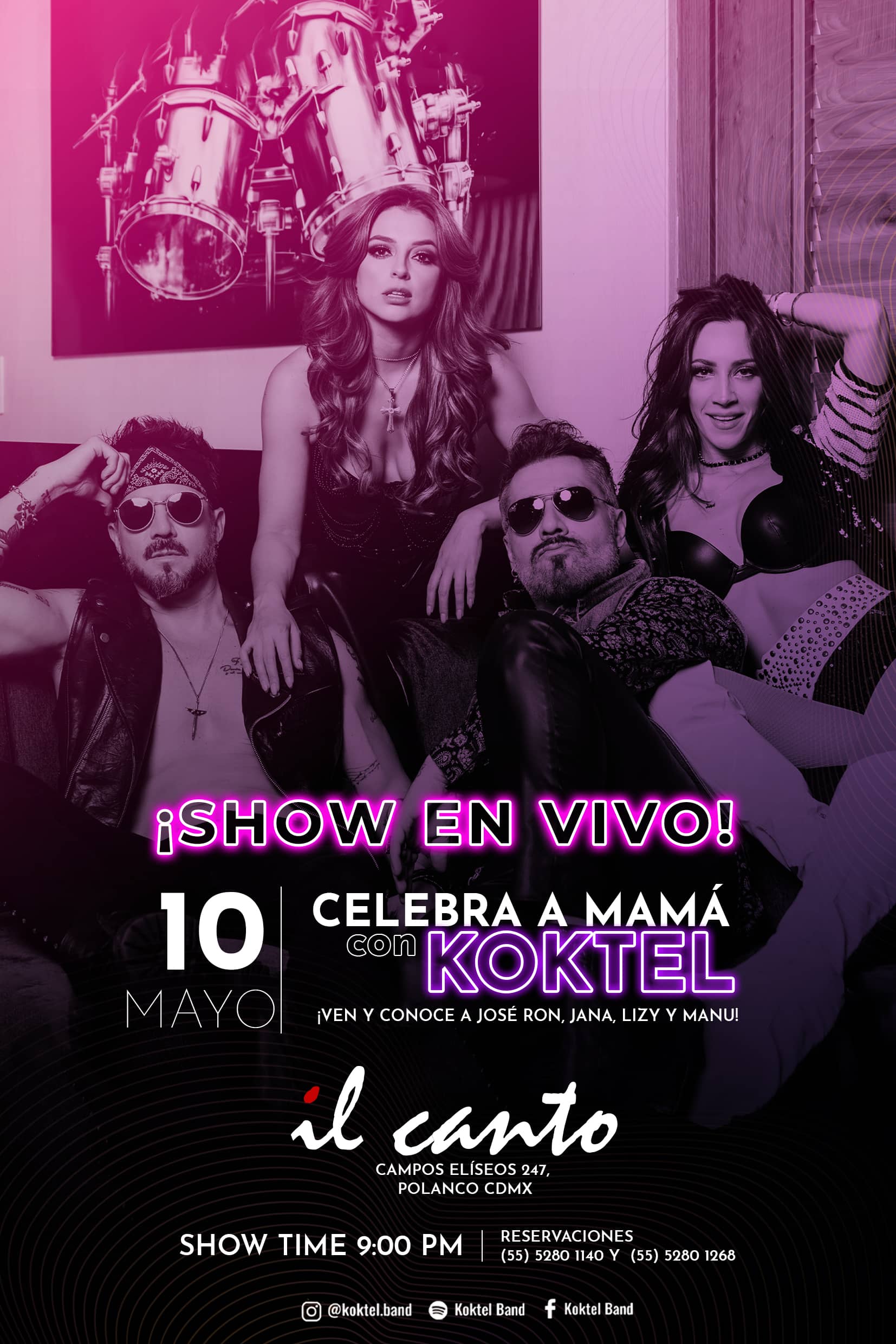 Flyer del evento